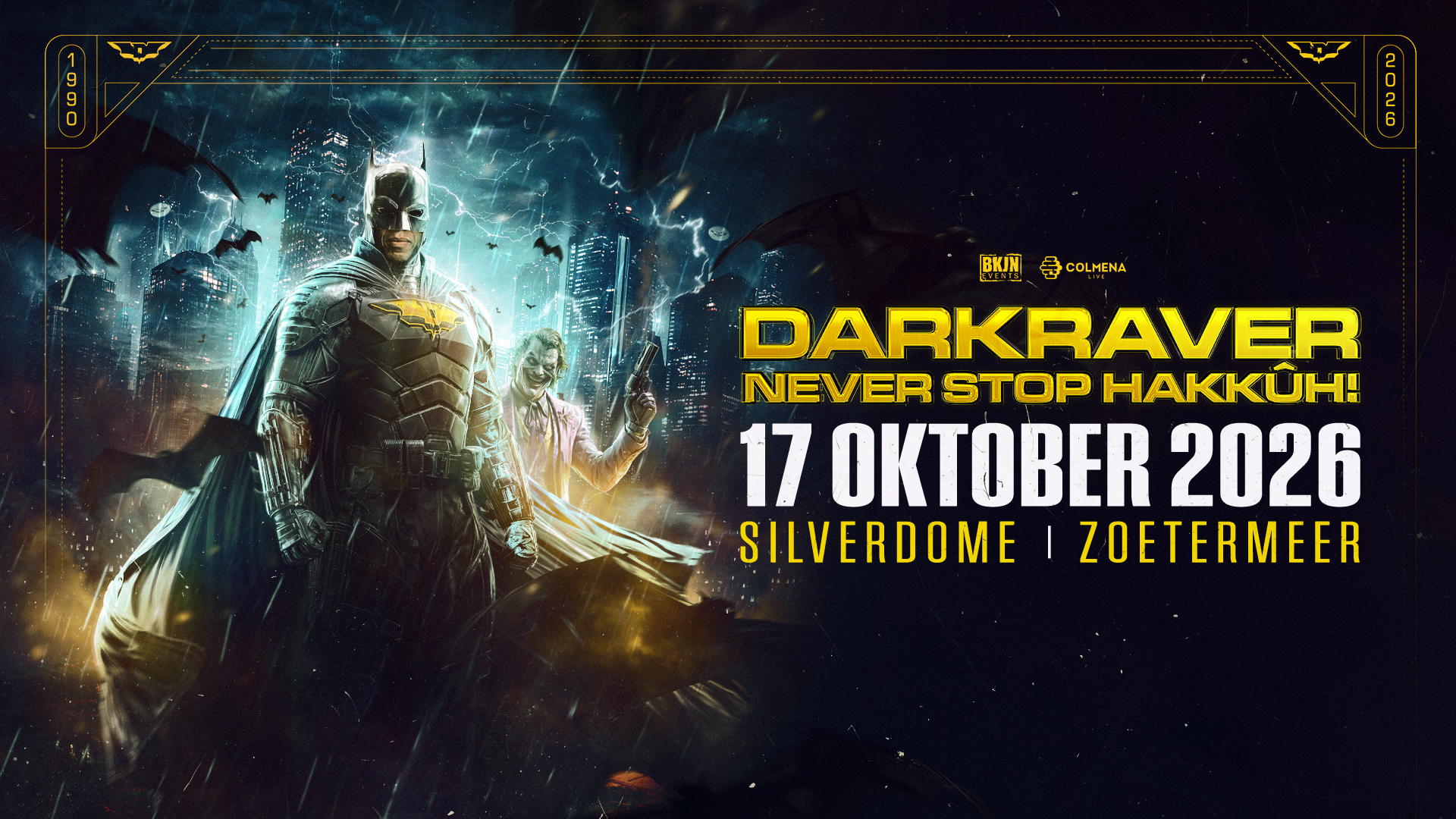 Darkraver Never Stop Hakkûh! - 17 oktober 2026 - Silverdome Zoetermeer