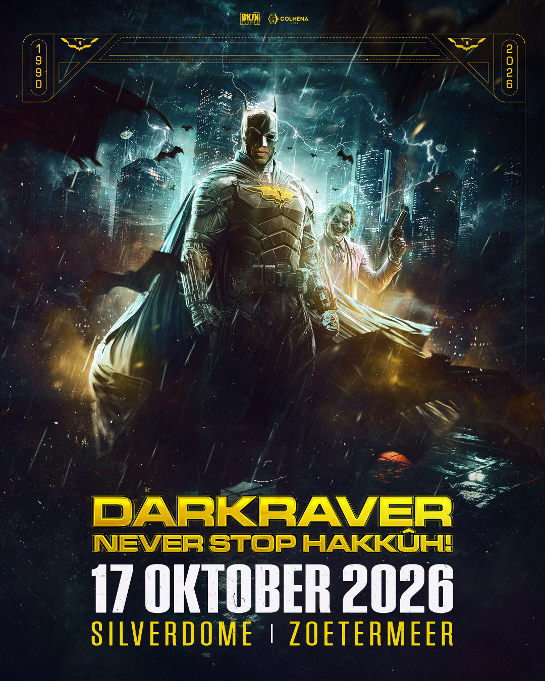Darkraver Never Stop Hakkûh! - 17 oktober 2026 - Silverdome Zoetermeer